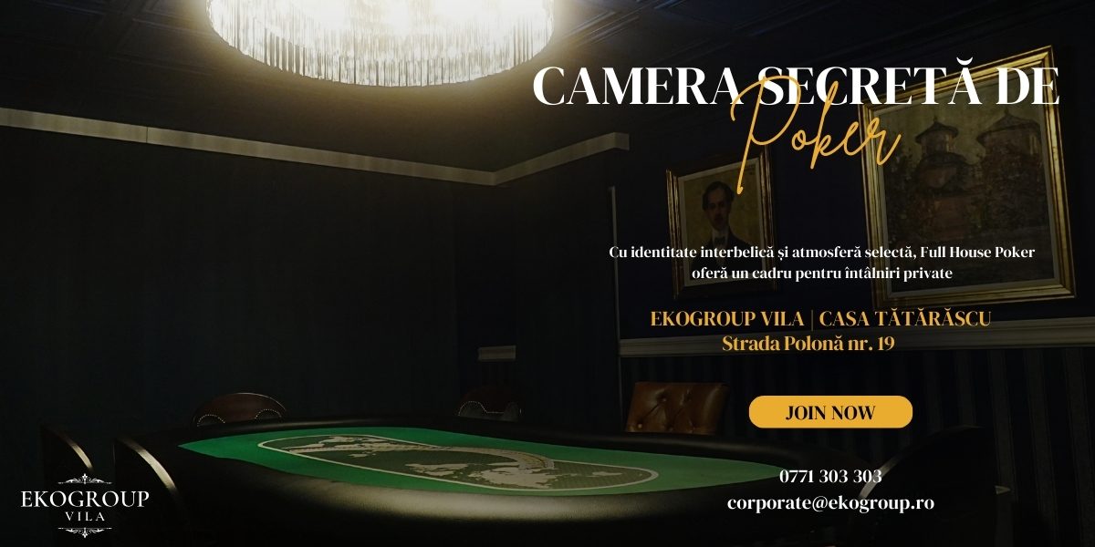 Full House Poker: Sanctuarul Secret al Pokerului în Inima Bucureștiului